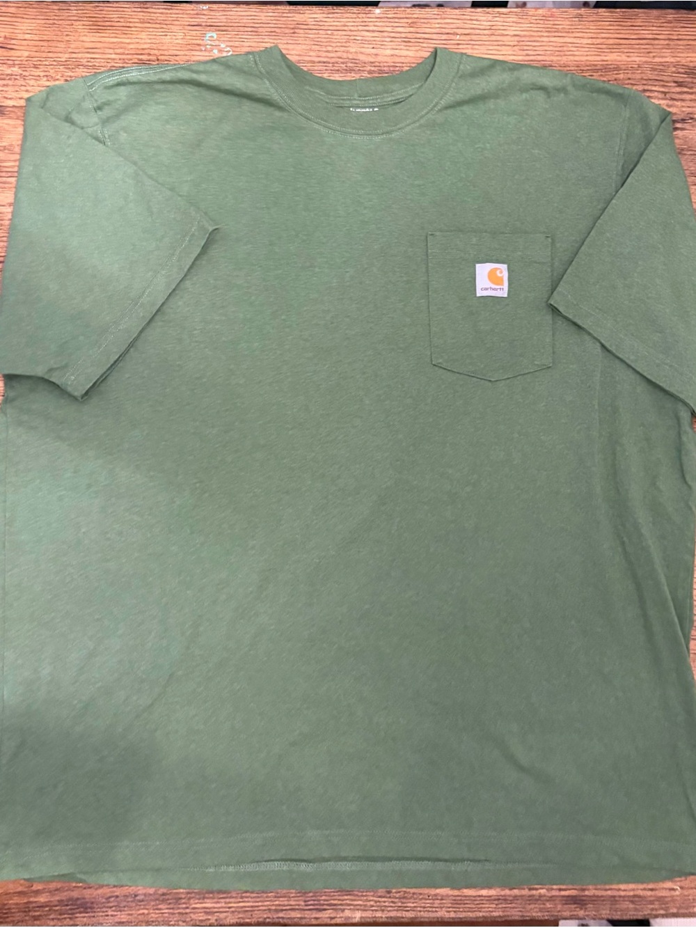 Carhartt Green Short-Sleeve Pocket Tee